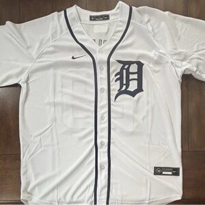 Detroit Tiger Tarik Skubal White Jersey Adult Large NWT